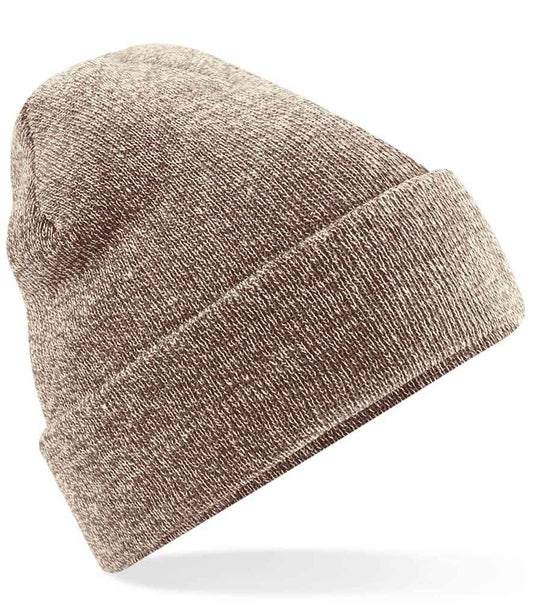 Beechfield Original Cuffed Beanie - Heather Oatmeal (BB45)