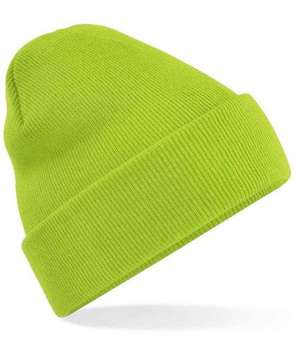 Beechfield Original Cuffed Beanie - Lime Green (BB45)