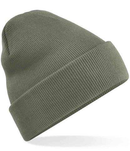 Beechfield Original Cuffed Beanie - Olive Green (BB45)