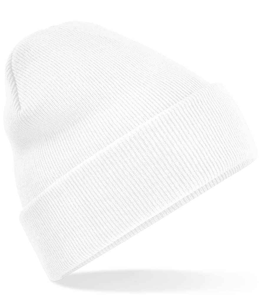 Beechfield Original Cuffed Beanie - White (BB45)