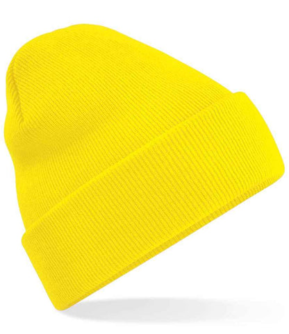 Beechfield Original Cuffed Beanie - Yellow (BB45)