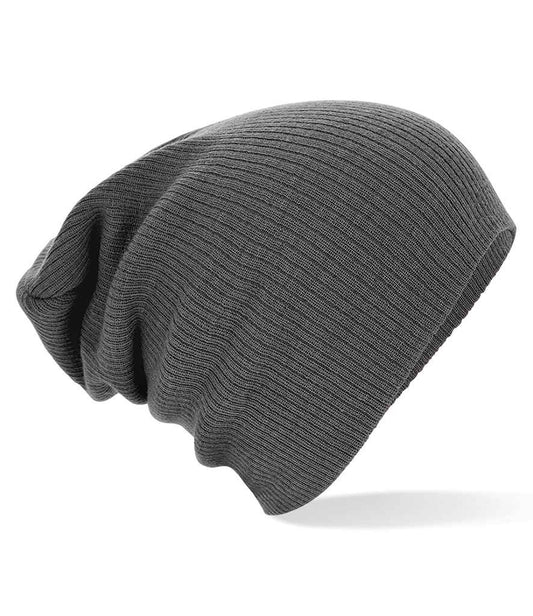 Beechfield Slouch Beanie - Smoke Grey (BB461)