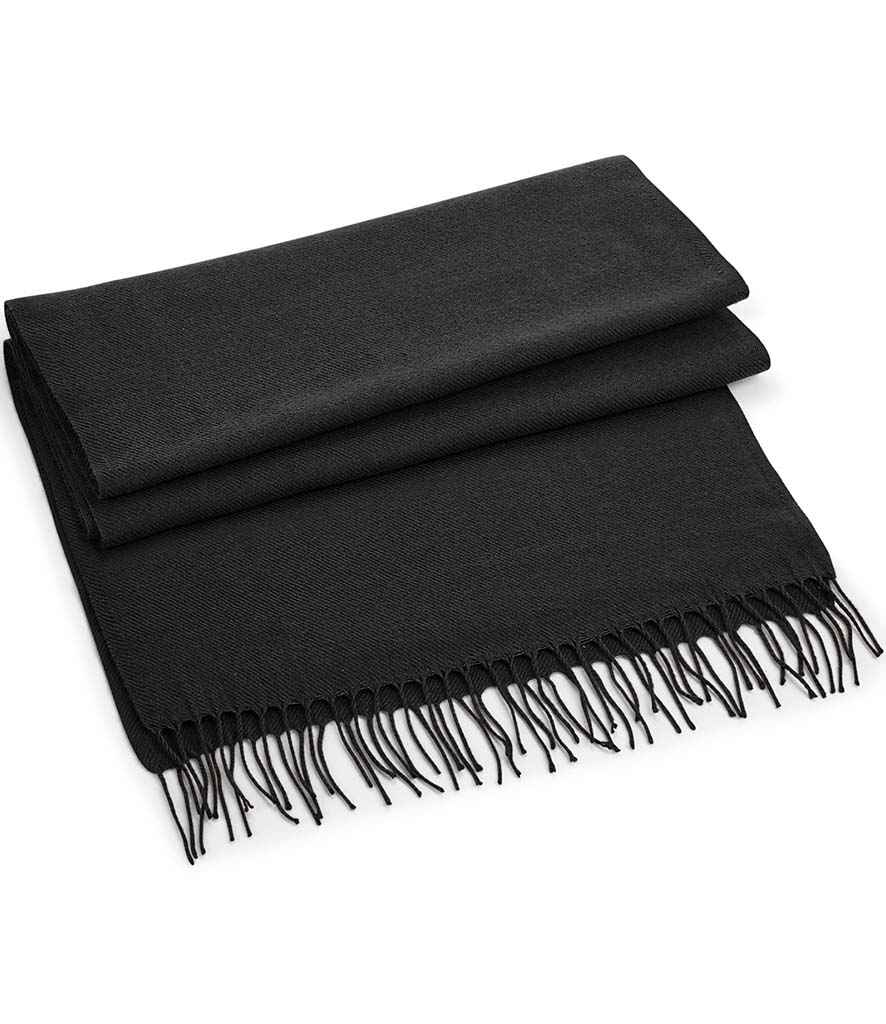 Beechfield Classic Woven Scarf - Black (BB500)