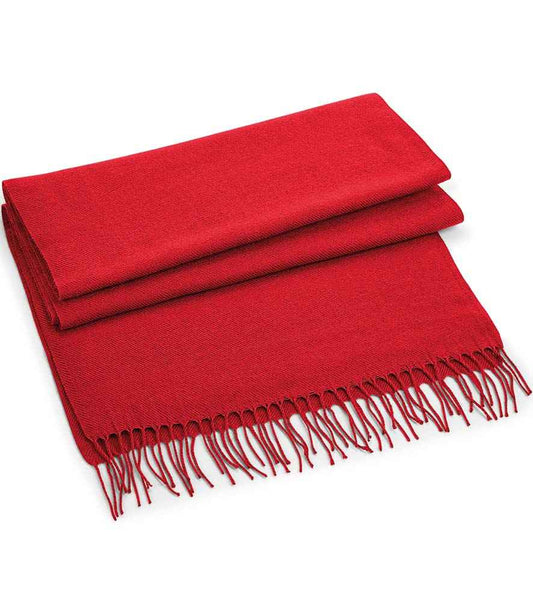 Beechfield Classic Woven Scarf - Classic Red (BB500)
