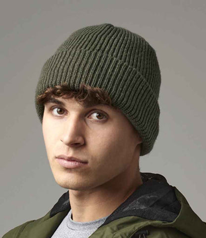 Beechfield Water Repellent Thermal Elements Beanie - Olive Green (BB505)