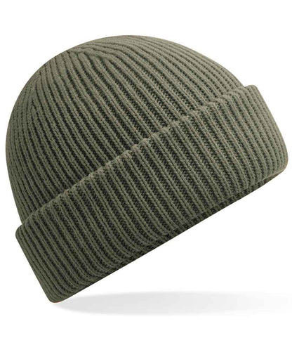 Beechfield Recycled Wind Resistant Breathable Elements Beanie - Olive Green (BB508R)