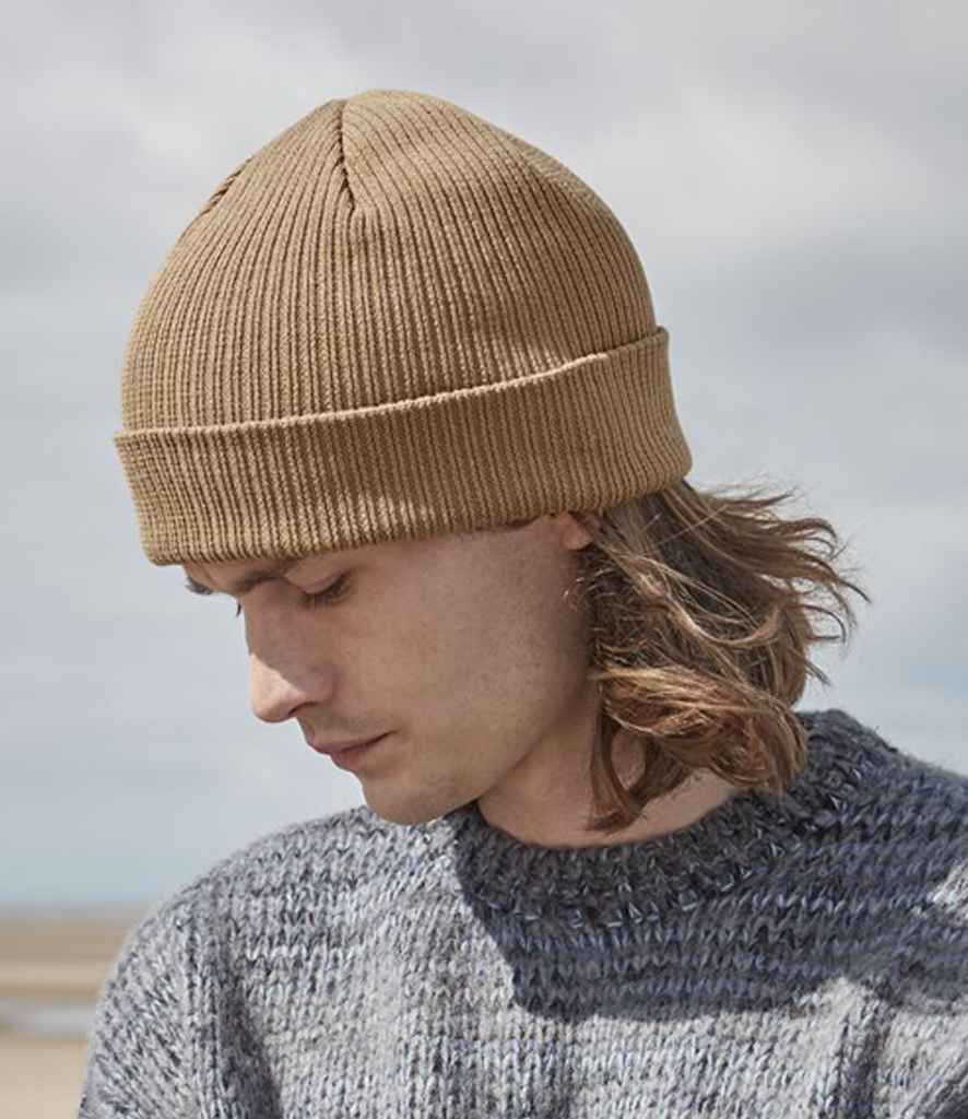 Beechfield Organic Cotton Beanie - Biscuit (BB50N)