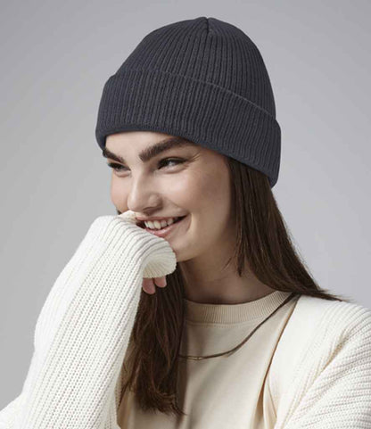 Beechfield Organic Cotton Beanie - Graphite Grey (BB50N)
