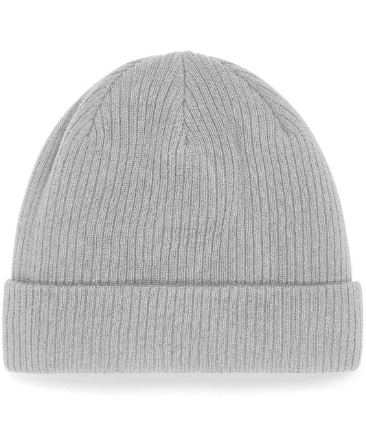 Beechfield Organic Cotton Beanie - Light Grey (BB50N)