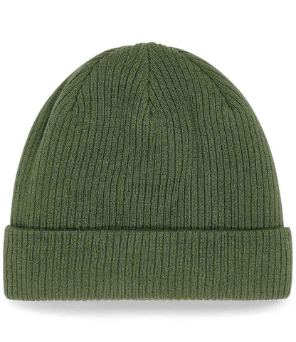 Beechfield Organic Cotton Beanie - Olive Green (BB50N)