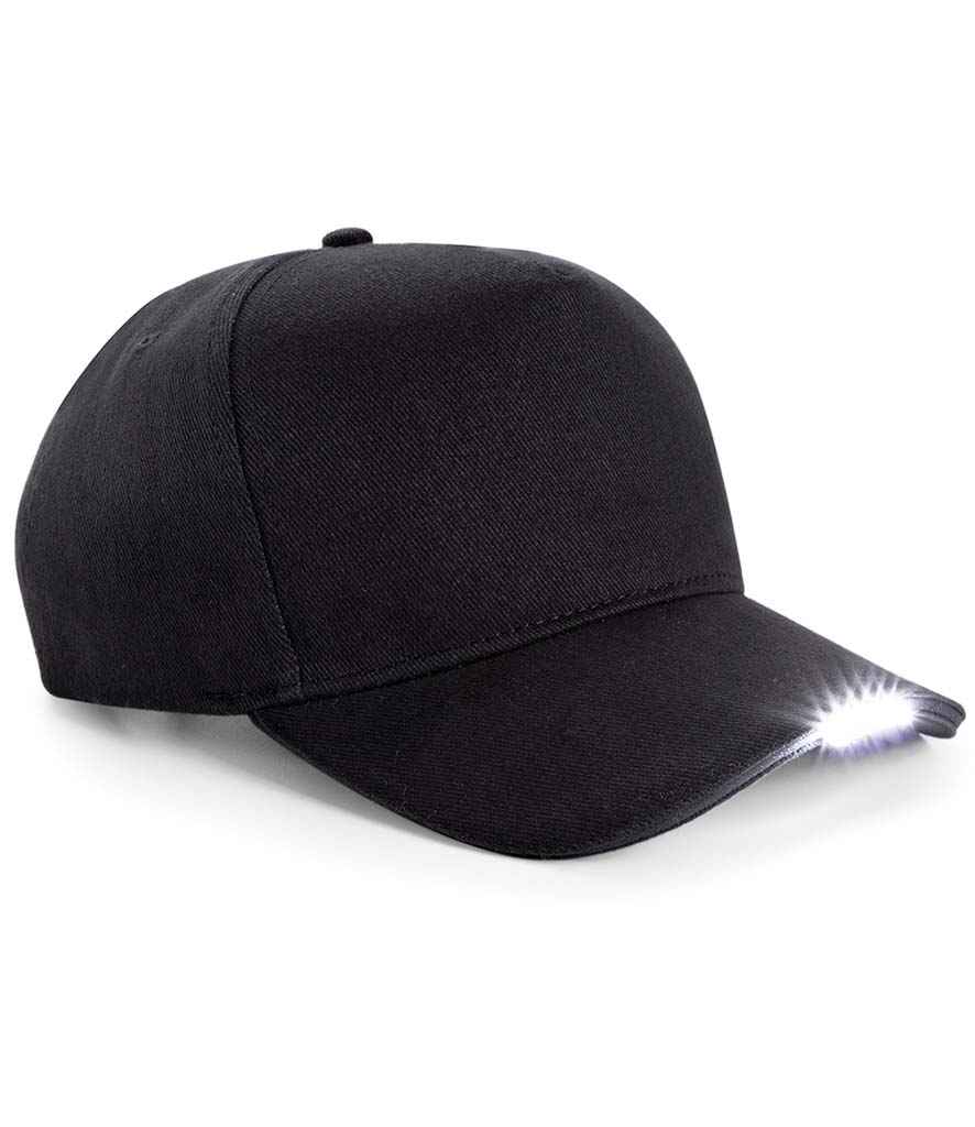 Beechfield LED Light Cap - Black (BB515)