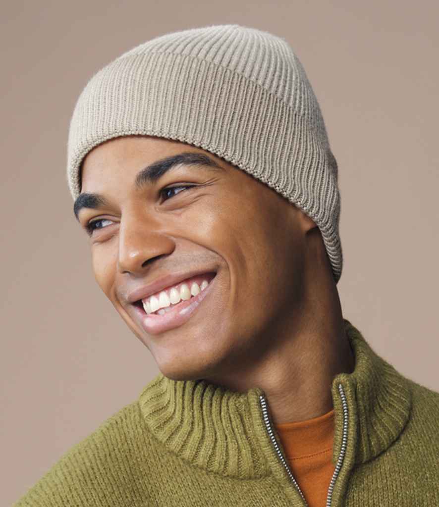 Beechfield Dip Dye Beanie - Natural Stone Dip Dye (BB533)