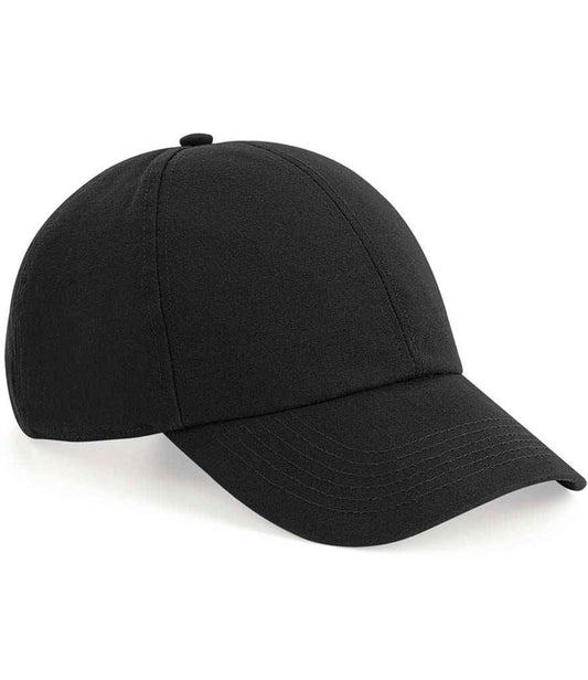 Beechfield Organic Cotton 6 Panel Cap - Black (BB54N)