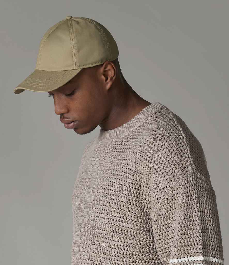 Beechfield Organic Cotton 6 Panel Cap - Desert Sand (BB54N)