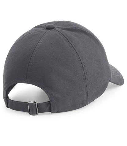 Beechfield Organic Cotton 6 Panel Cap - Graphite Grey (BB54N)