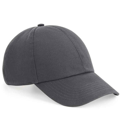 Beechfield Organic Cotton 6 Panel Cap - Graphite Grey (BB54N)