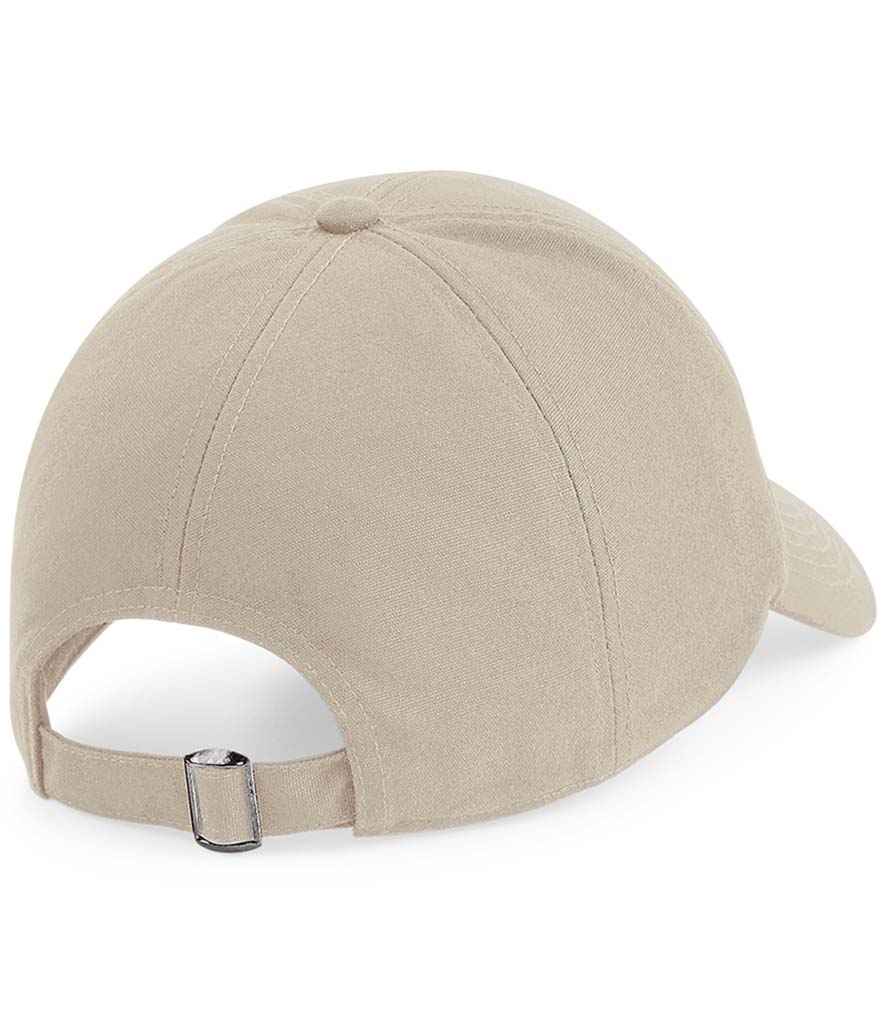 Beechfield Organic Cotton 6 Panel Cap - Sand (BB54N)