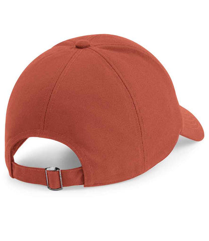 Beechfield Organic Cotton 6 Panel Cap - Terracotta (BB54N)