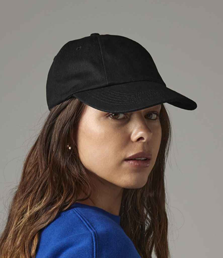 Beechfield Low Profile Heavy Cotton Drill Cap - Black (BB58)