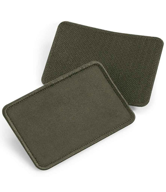 Beechfield Removable Cotton Patch - Military Green (BB600)