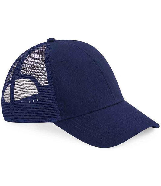 Beechfield Organic Cotton Trucker Cap - Oxford Navy (BB60N)
