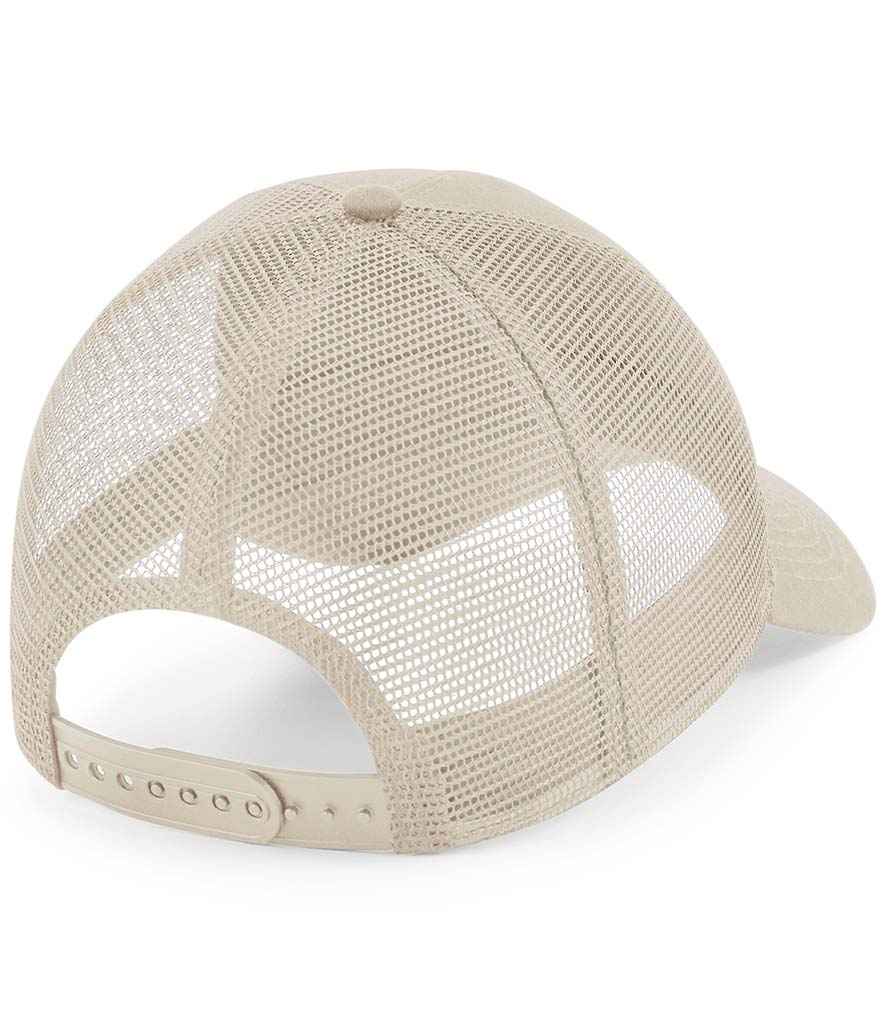 Beechfield Organic Cotton Trucker Cap - Sand (BB60N)