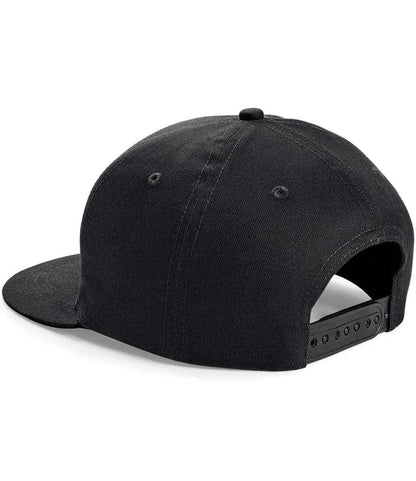 Beechfield Youth Snapback Cap - Black/Black (BB615)