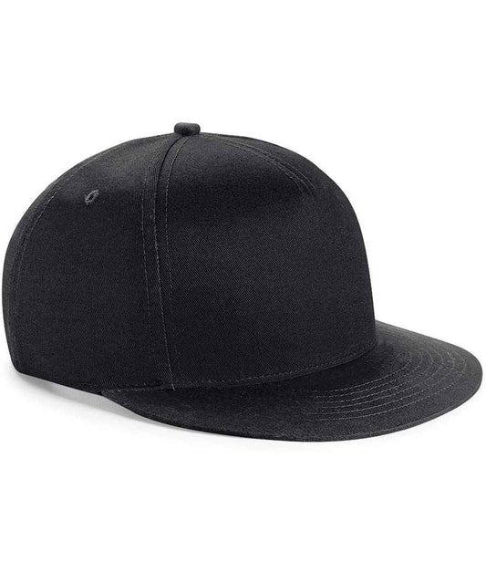 Beechfield Youth Snapback Cap - Black/Black (BB615)