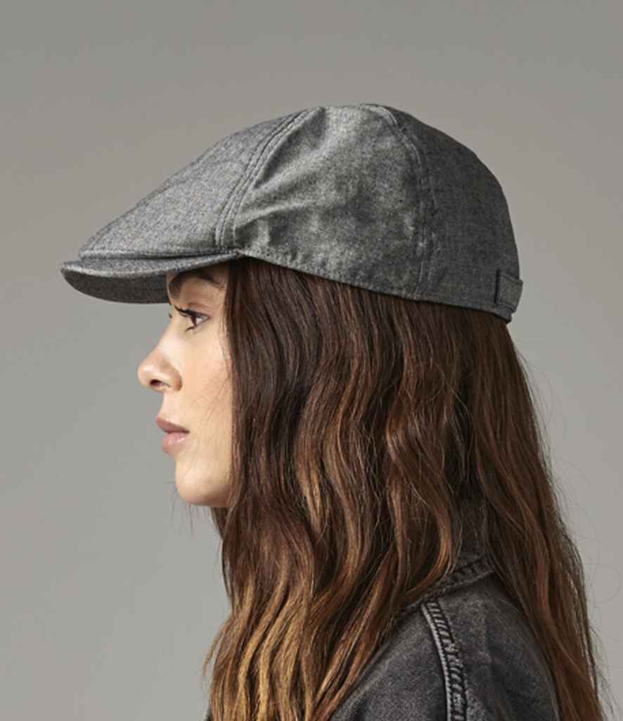 Beechfield Summer Gatsby Cap - Grey Linen (BB621)