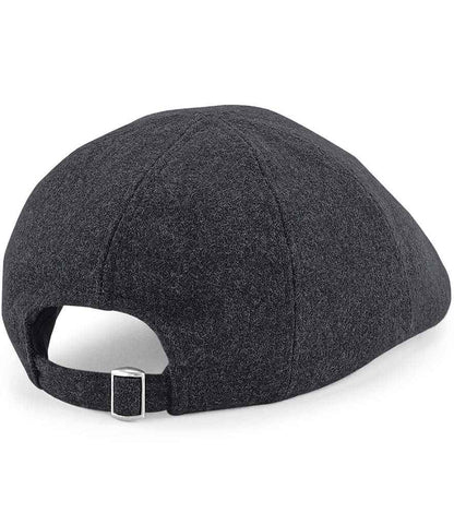 Beechfield Melton Wool Ivy Cap - Charcoal Marl (BB623)
