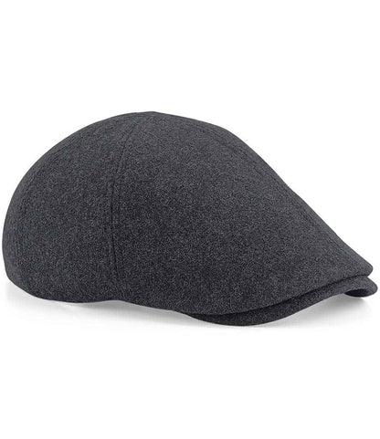 Beechfield Melton Wool Ivy Cap - Charcoal Marl (BB623)
