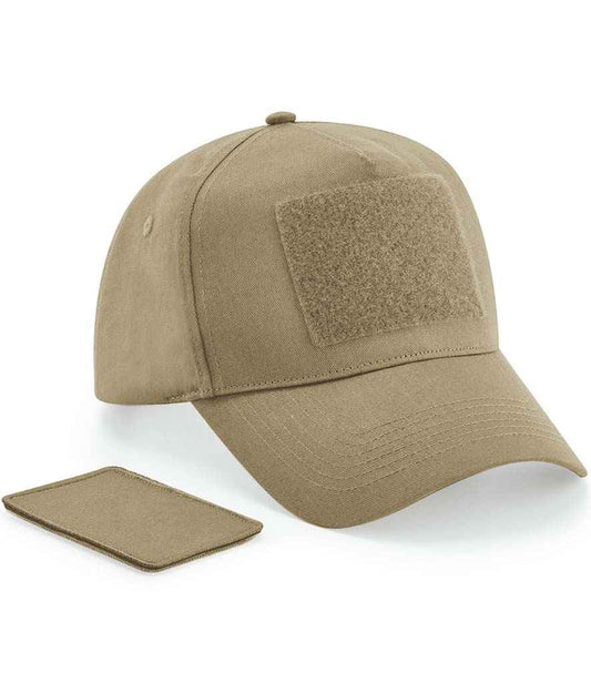 Beechfield Removable Patch 5 Panel Cap - Desert Sand (BB638)