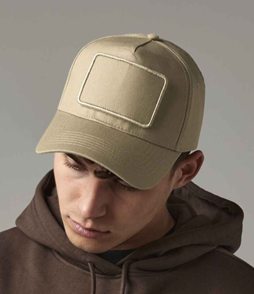 Beechfield Removable Patch 5 Panel Cap - Desert Sand (BB638)