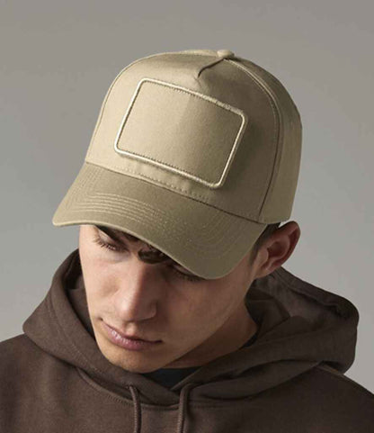 Beechfield Removable Patch 5 Panel Cap - Desert Sand (BB638)