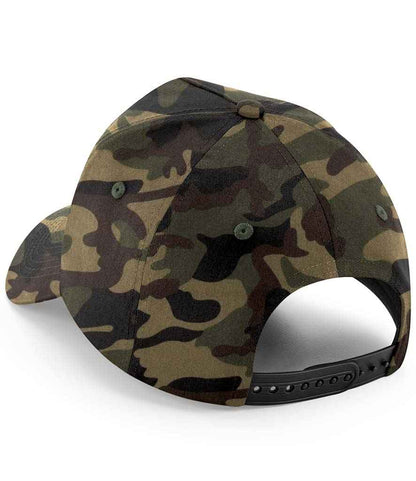 Beechfield Removable Patch 5 Panel Cap - Jungle Camo (BB638)