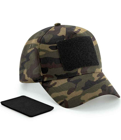 Beechfield Removable Patch 5 Panel Cap - Jungle Camo (BB638)