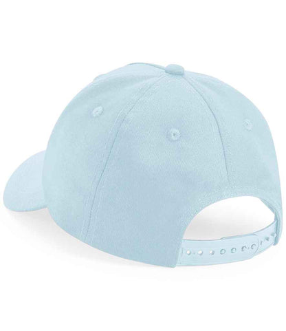 Beechfield Kids Organic Cotton 5 Panel Cap - Powder Blue (BB63NB)