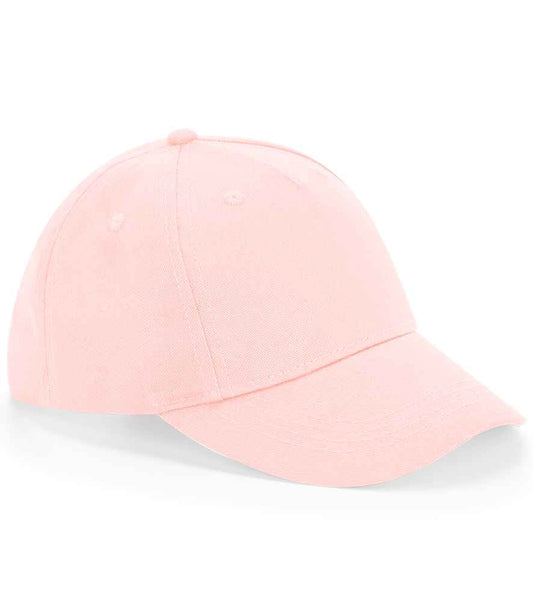 Beechfield Kids Organic Cotton 5 Panel Cap - Powder Pink (BB63NB)