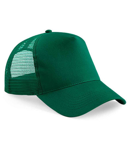 Beechfield Snapback Trucker Cap - Bottle Green/Bottle Green (BB640)
