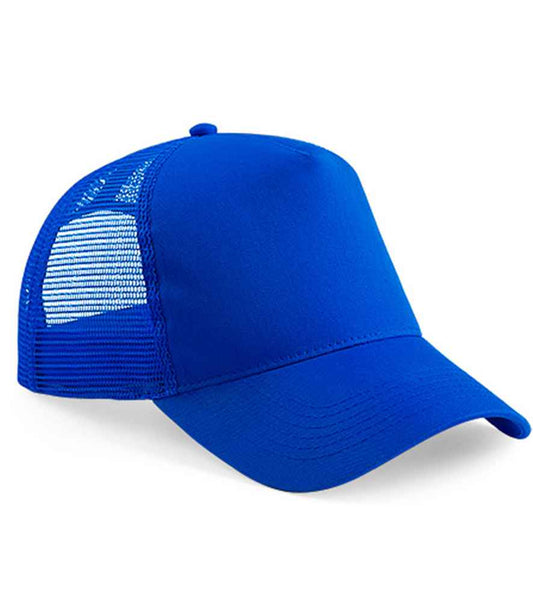 Beechfield Snapback Trucker Cap - Bright Royal/Bright Royal (BB640)