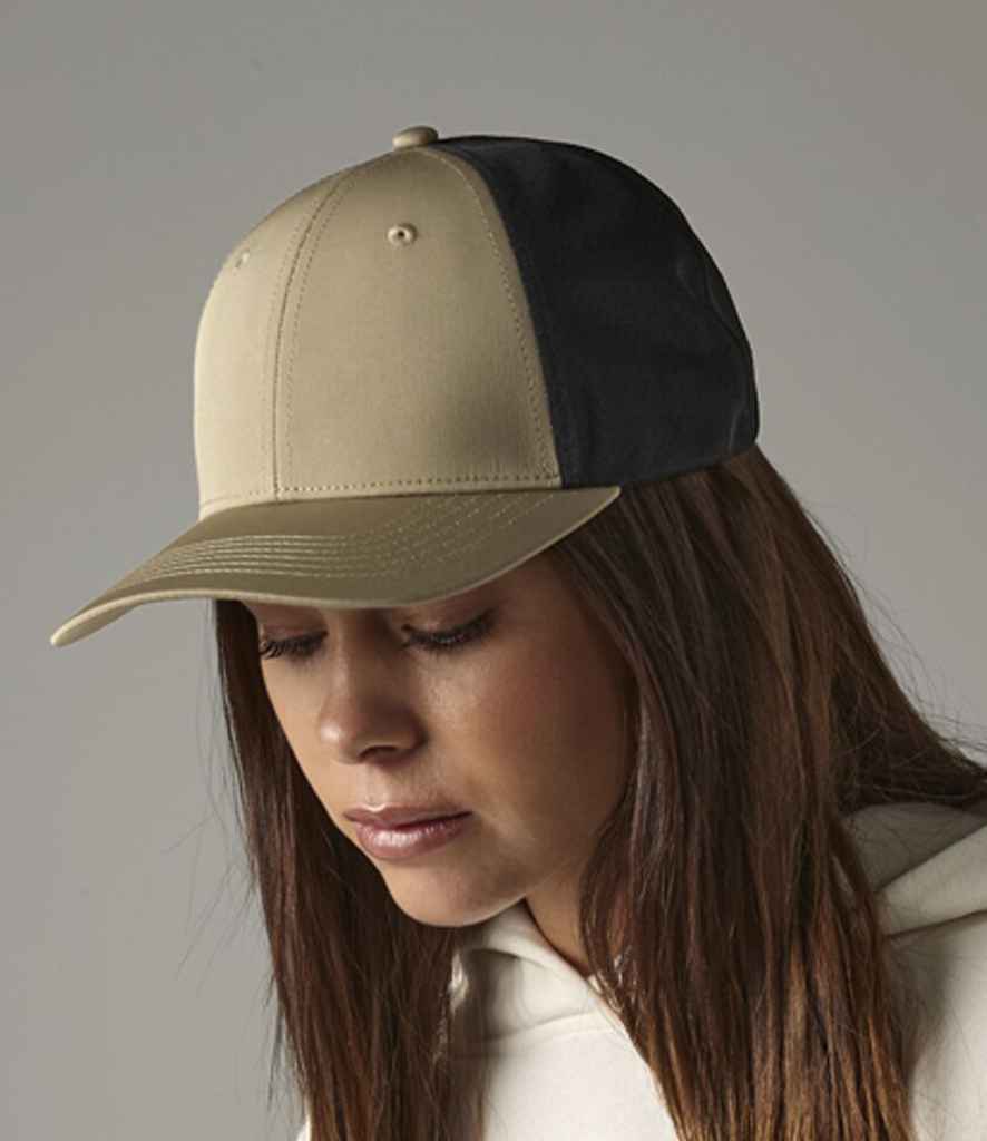 Beechfield Technical Mesh Trucker Cap - Desert Sand/Black (BB644R)