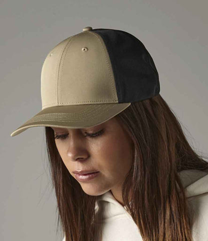 Beechfield Technical Mesh Trucker Cap - Desert Sand/Black (BB644R)