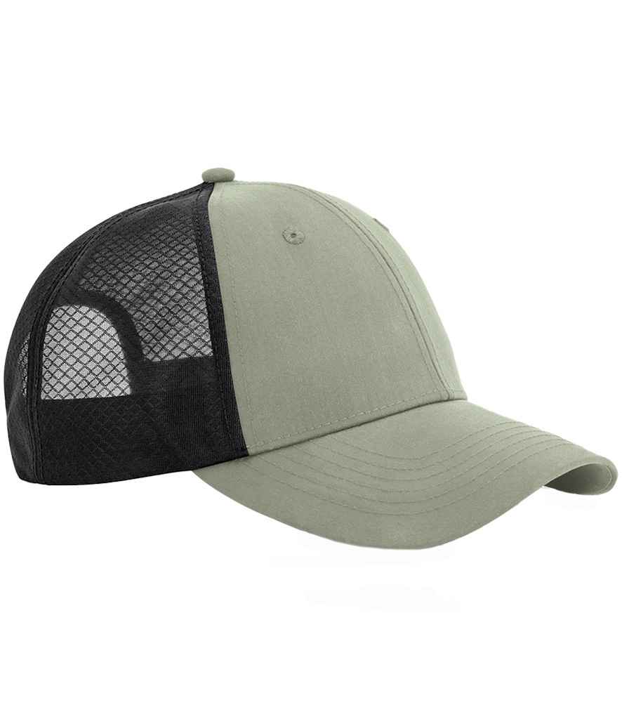 Beechfield Technical Mesh Trucker Cap - Fresh Green/Black (BB644R)