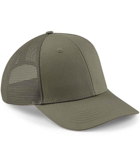 Beechfield Urbanwear Trucker Cap - Olive Green (BB646)