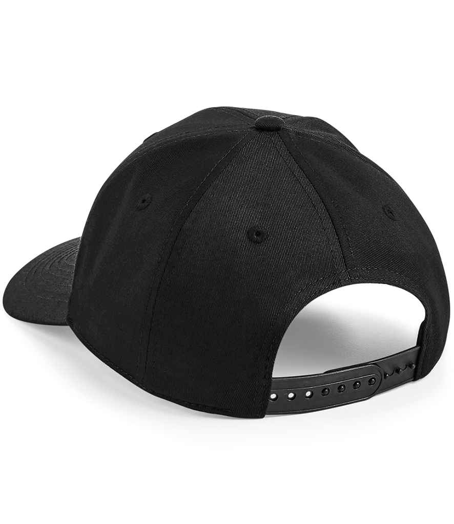 Beechfield Urbanwear 6 Panel Snapback Cap - Black (BB648)