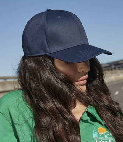 Beechfield Urbanwear 6 Panel Snapback Cap - Navy (BB648)