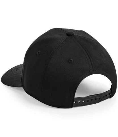 Beechfield Urbanwear 5 Panel Snapback Cap - Black (BB649)