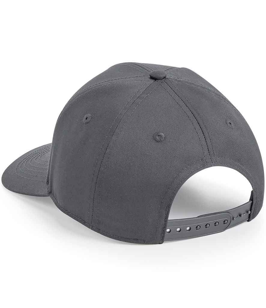 Beechfield Urbanwear 5 Panel Snapback Cap - Graphite Grey (BB649)