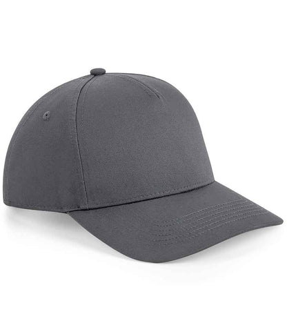 Beechfield Urbanwear 5 Panel Snapback Cap - Graphite Grey (BB649)