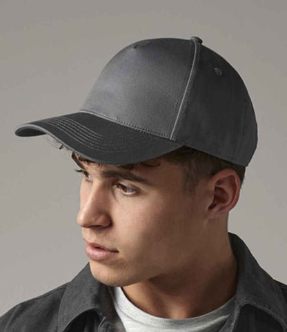 Beechfield Urbanwear 5 Panel Snapback Cap - Graphite Grey (BB649)
